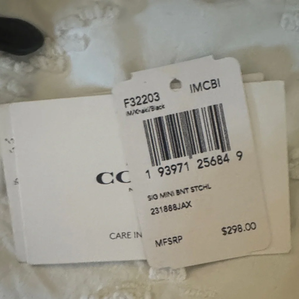 Coach Tan and Black Signature Satchel Set - Picture 2 of 5